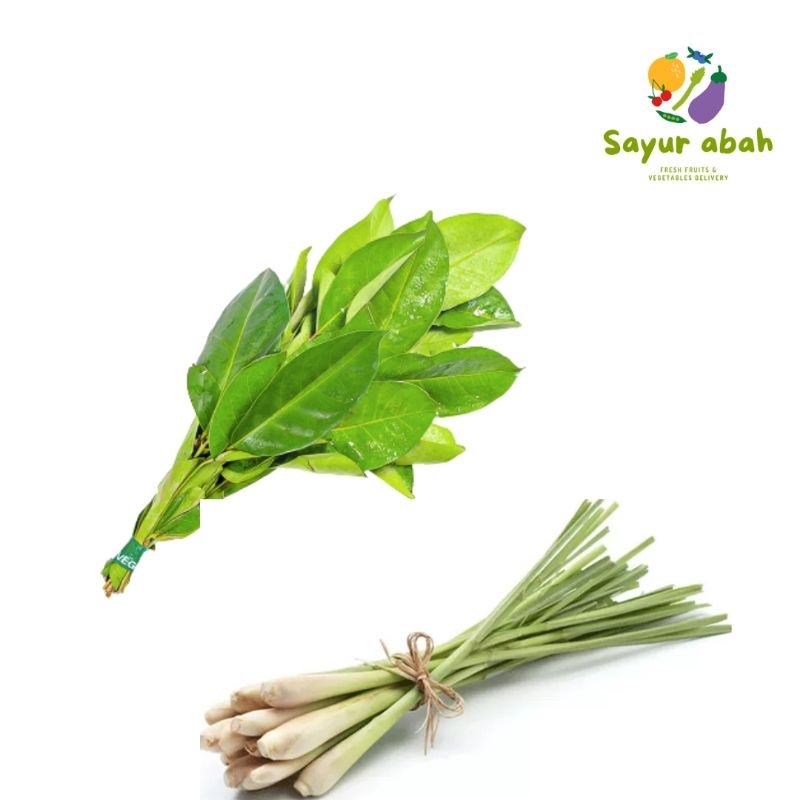 

daun serai/sereh dan daun salam per ikat
