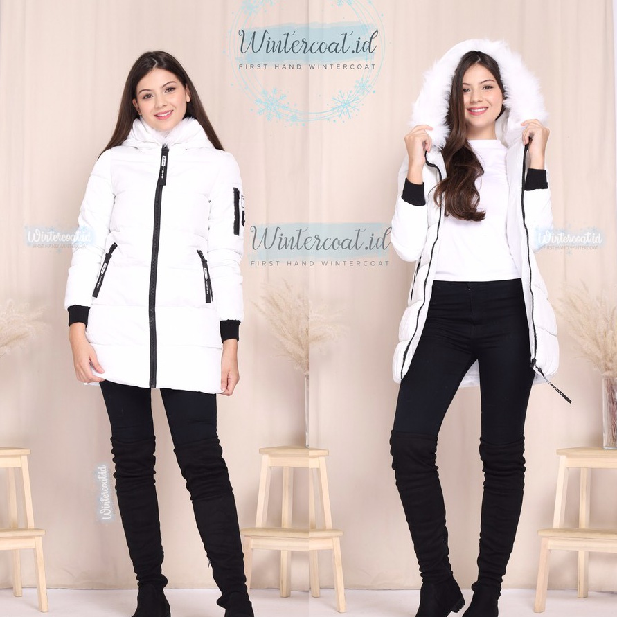Boom INDONESIA FIFI Winter coat wanita jaket mantel musim dingin women Jumbo import size