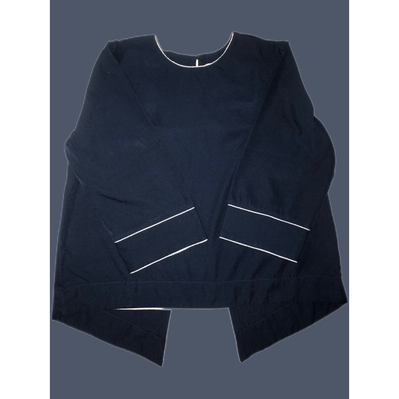 Prelove blouse MWU navy xl