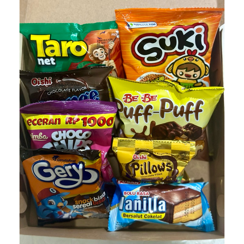 

✅COD PAKET SNACK HEMAT ( PAKET ULANG TAHUN )