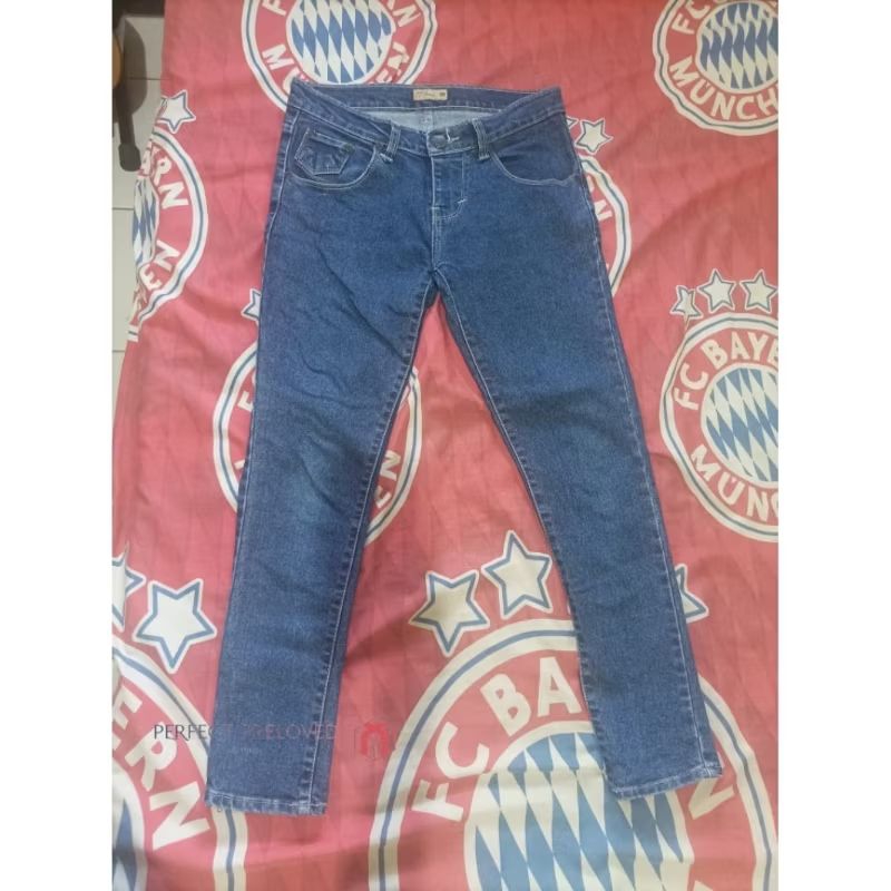 Celana Panjang Wanita | Celana Skinny Jeans | Celana Jeans Pensil | Brand JJ Jeans | Size 29 | Prelo