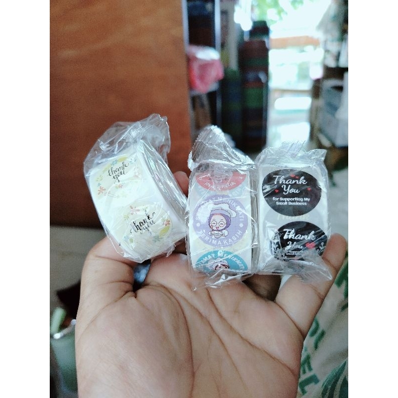 

Stiker Thankyou 500mata murahh motif random