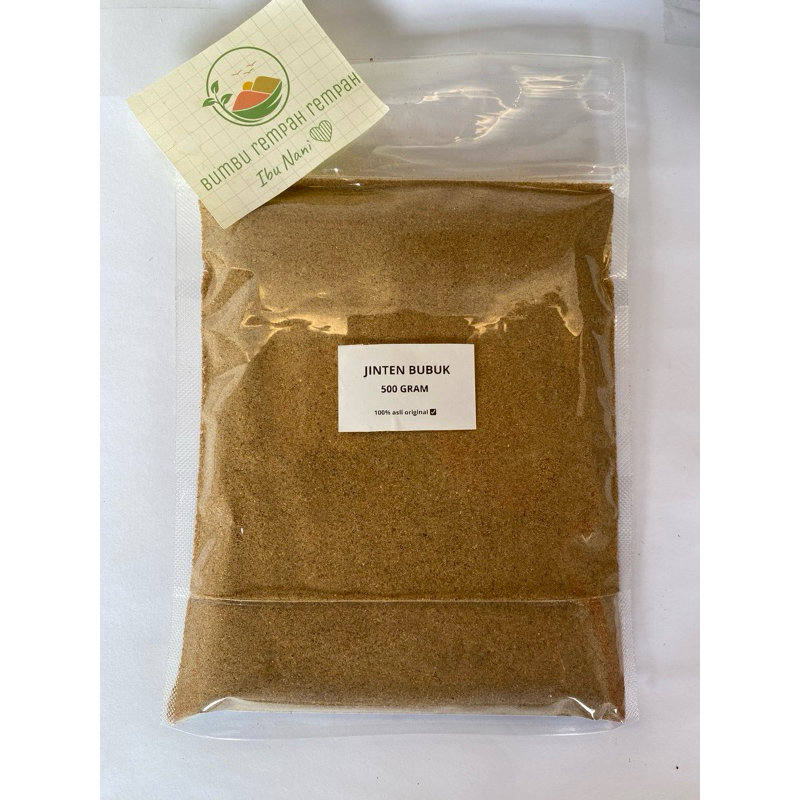 

jintan bubuk /ground cumin 500 gram asli original