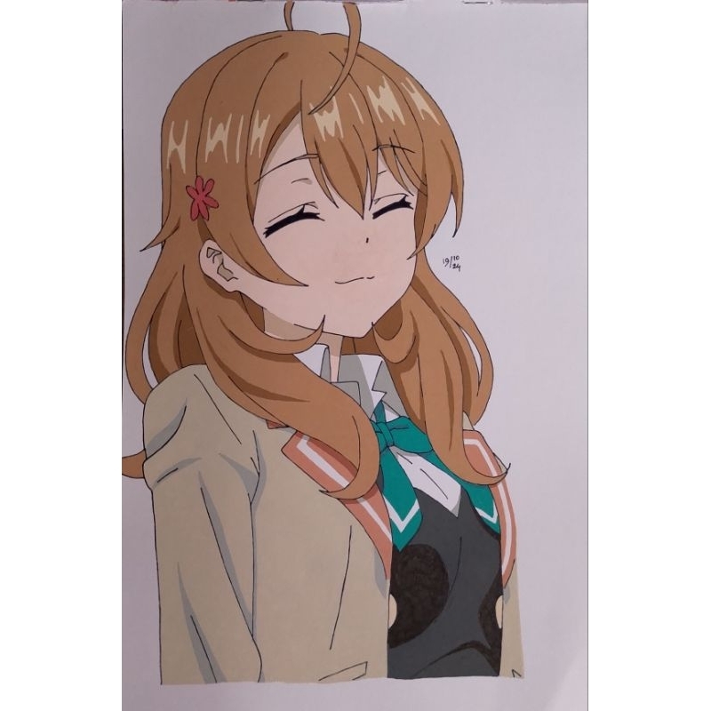 

Jasa gambar sketsa karakter anime ukuran A3 (bisa request)