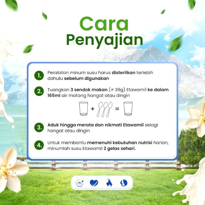 

BgKr ETAWAMIL WEIGHT GAIN Susu gemuk penambah berat badan & nafsu makan halal 500gr