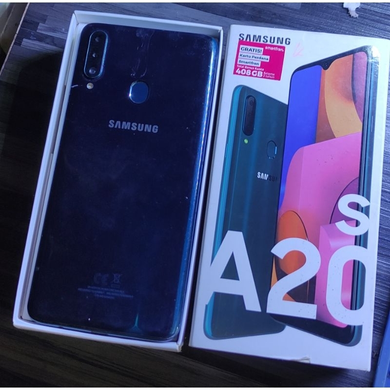 samsung a20s normal bekas