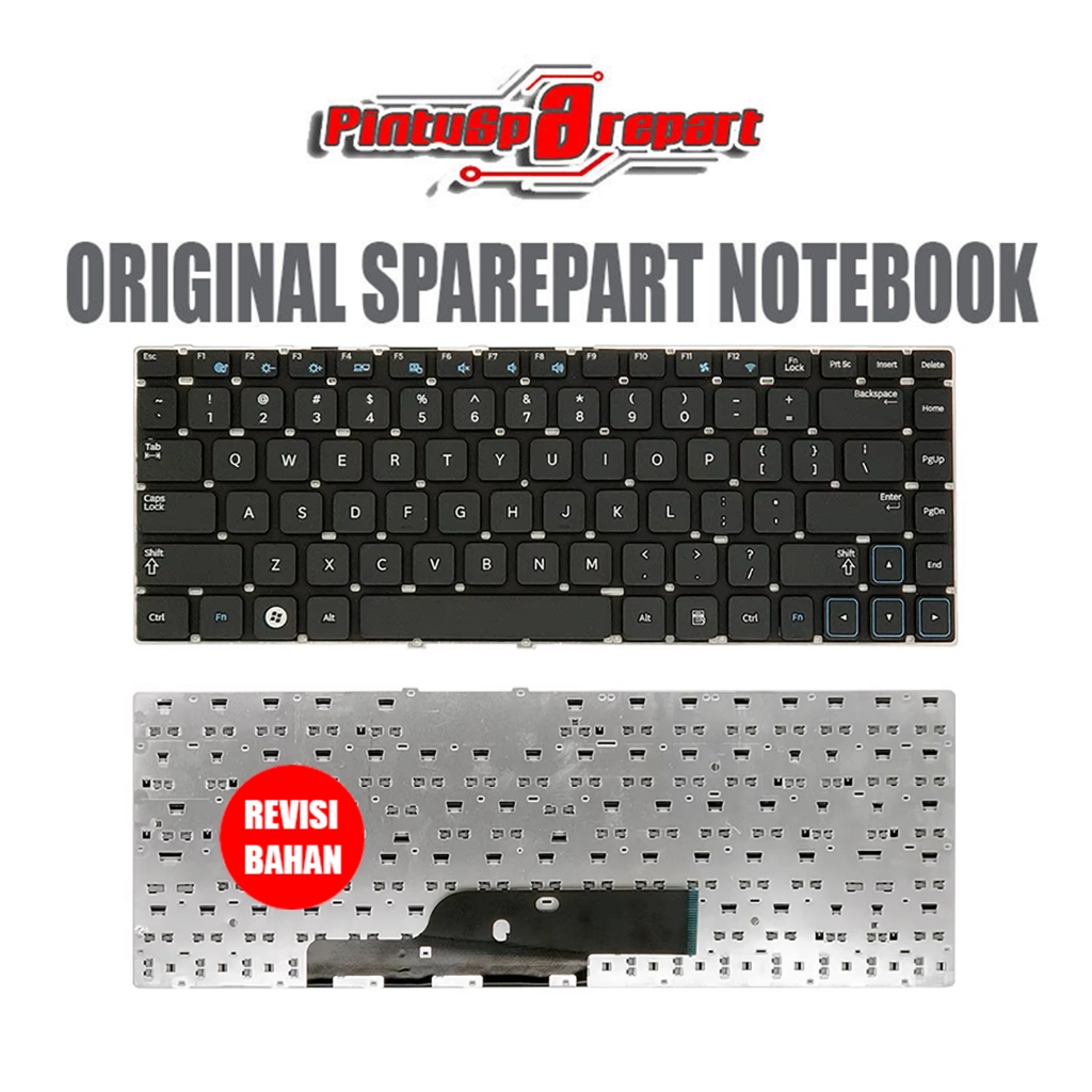 (Genuine Part) Keyboard Original Keyboard Samsung NP300 NP300E NP300E4X NP300E4A NP300E4V NP300E4Z N