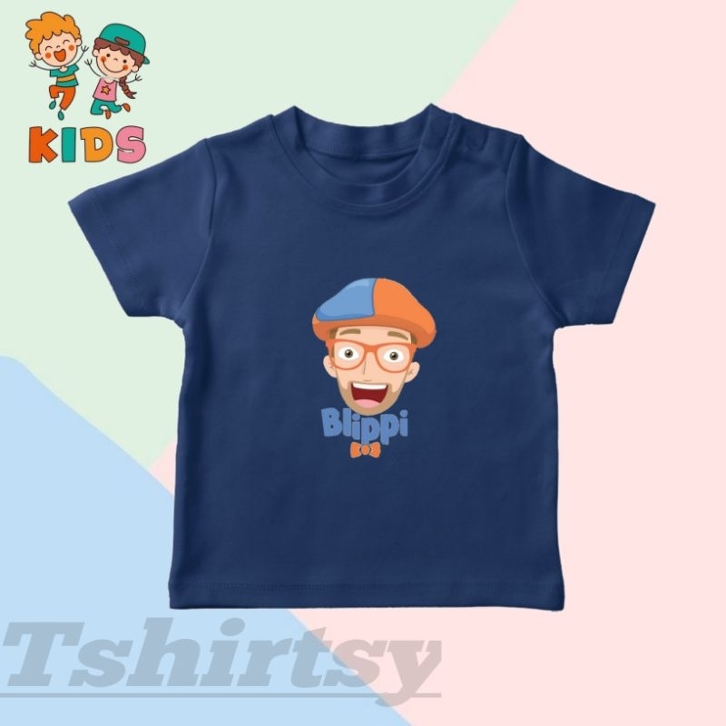 BISA COD BAJU KAOS ANAK BLIPPI