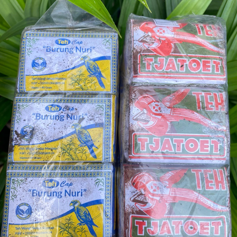 

TEH TJATOET DAN TEH BURUNG NURI ISI 10 pcs @40gr | TEH TUBRUK INDONESIA