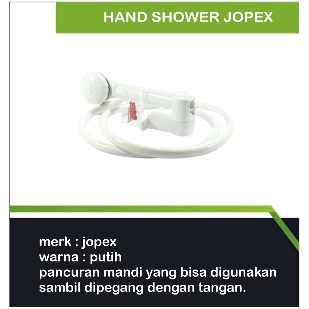Hand Shower Jopex / Hand Shower Mandi / Shower Kamar Mandi