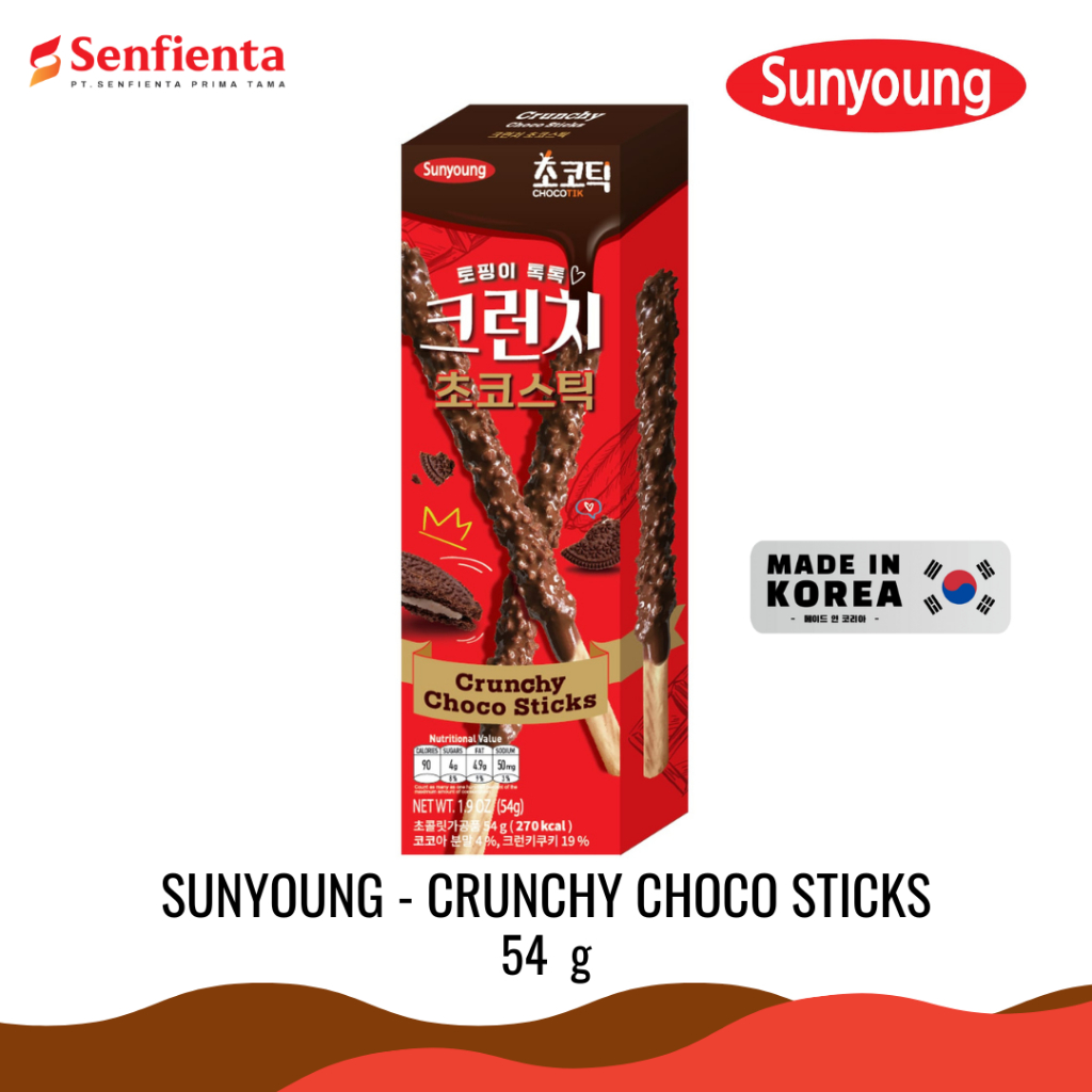 

Sunyoung - Crunchy Choco Stick 54 gr