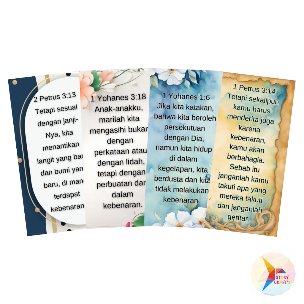 

Pembatas Buku Ayat Emas Alkitab Tema Kebenaran Dalam Hidup