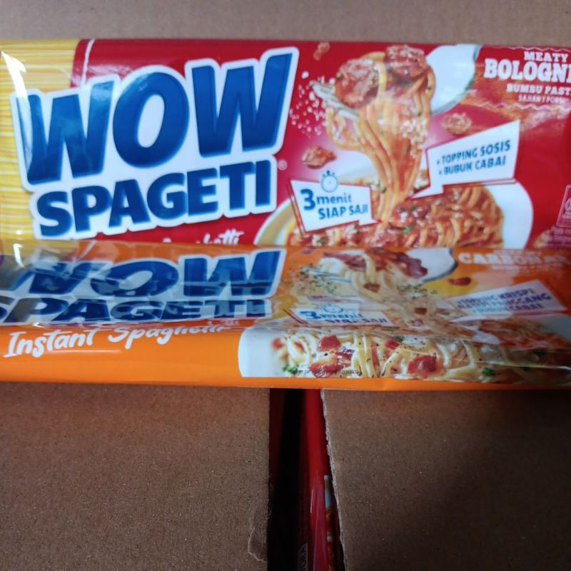 

✨️Promo Wow Spagetti 1 Paket 4pcs 84 g/Dikirim Random✨️