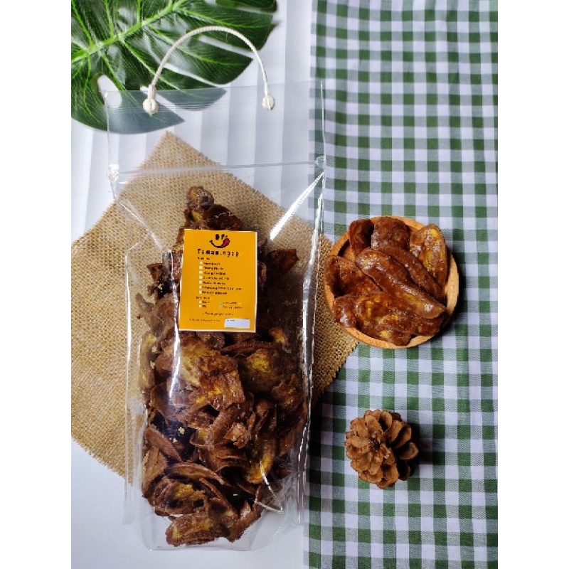 

KERIPIK PISANG COKELAT 250gr | pisang cokelat | snack