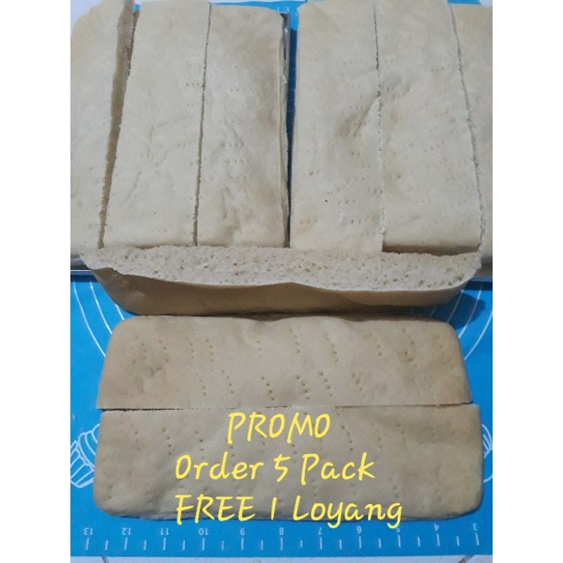 

Order 5 Pack FREE 1 Loyang Pizza Base / Roti Pizza Kotak/Panjang frozen Uk. 20x25cm isi 2pcs