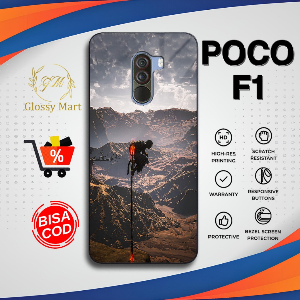 Case Xiaomi Poco F1 Terbaru anime Hardcase Softcase Glossy Termurah Casing Poco F1 Kesing Terlaris