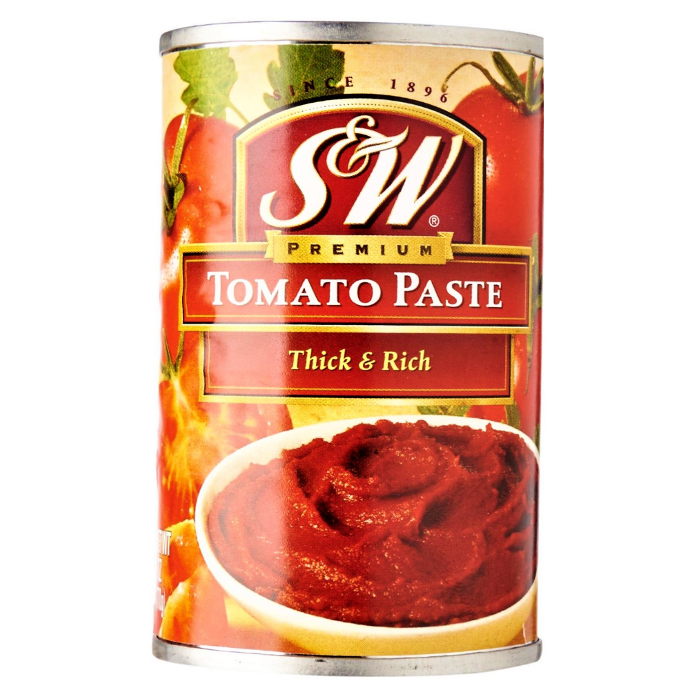 S&W TOMATO DICED ITALIAN RECIPE 411 GR / S&W WHOLE PEELED TOMATOES 411 GR / S&W TOMATO PASTE 170 GR