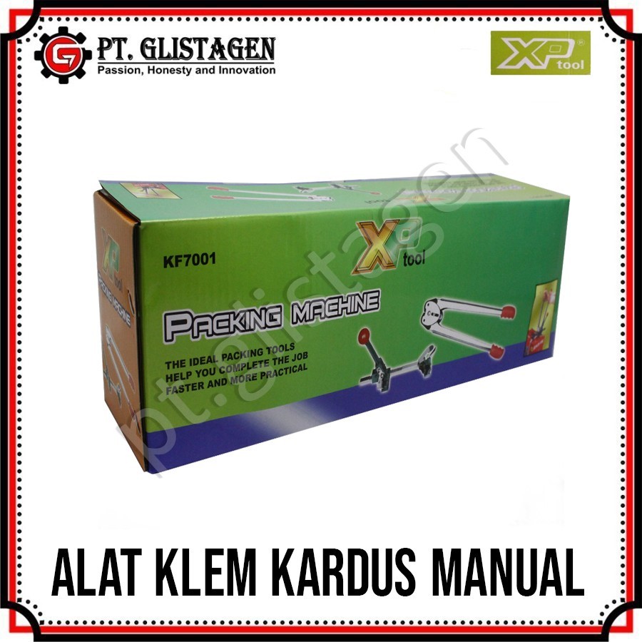 Alat Packer Klem Packing Kardus Manual Strapping Band Tali Plastik