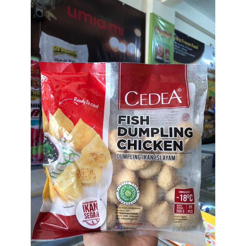 

CEDEA DUMPLING CHICKEN 500gr