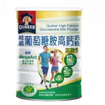 

[READY STOCK SIAP KIRIM] Quaker High Calcium Glucosamine Milk Powder (1.5kg)
