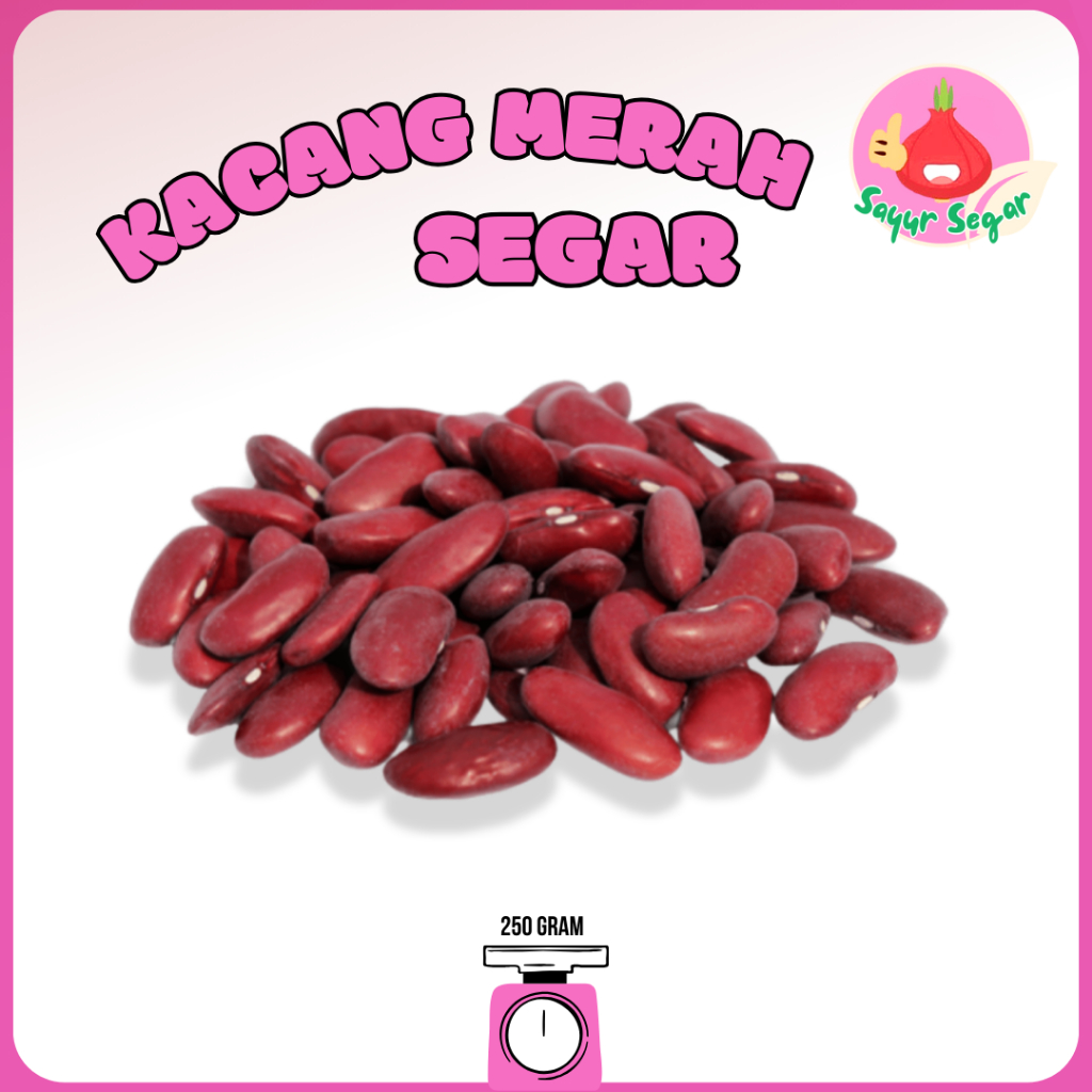 

Sayur Segar - Kacang Merah Segar 250 gr / Red Beans