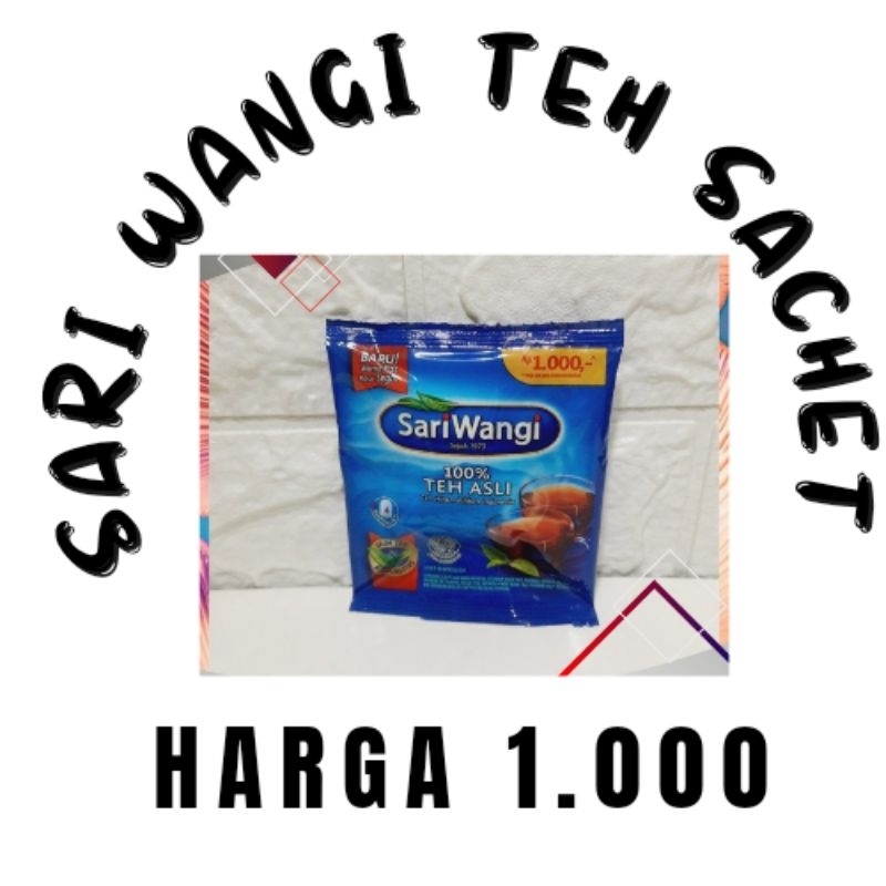 

SARI WANGI TEH KANTONG CELUP RENCENG SACHET ISI 5 TEH HITAM