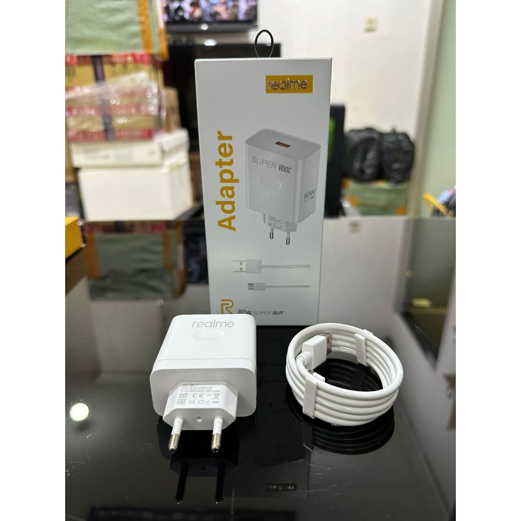 CHARGER REALME 10 80 WATT ORIGINAL 100%