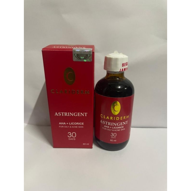 [BPOM] Clariderm TONER BPOM 100%  asli Original