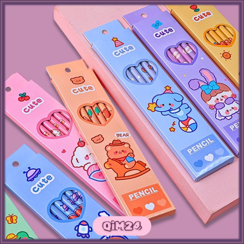 

Pensil Isi 6pcs/Box - Pensil Karakter - Pensil isi banyak - Stationery - Perlengkapan Sekolah - QiM24