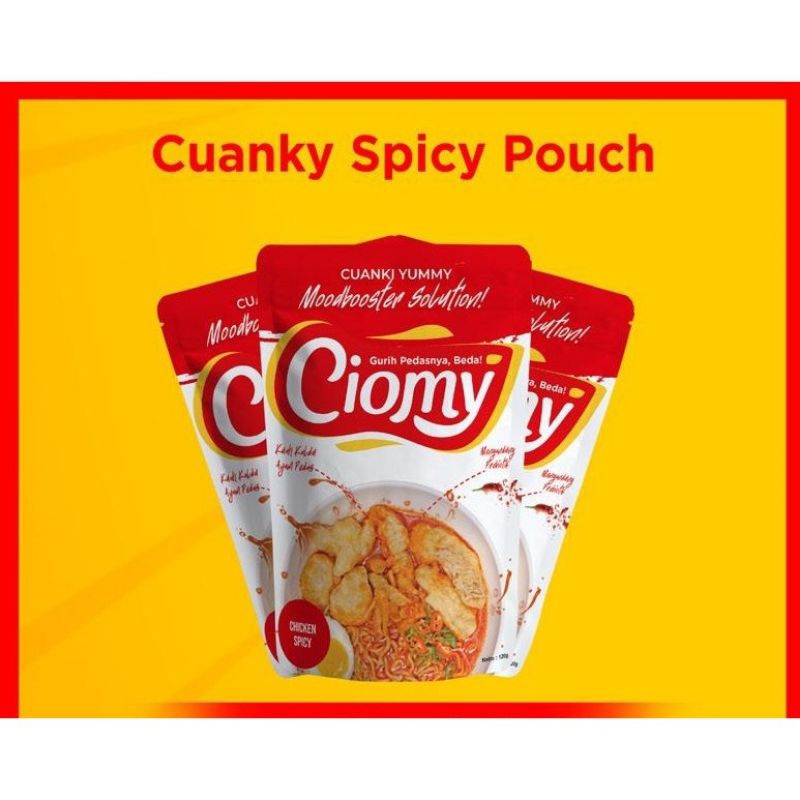 

MAKANAN RINGAN Cuanki Chicken Cheese Spicy Pouch Rasa Kuah Keju125gr