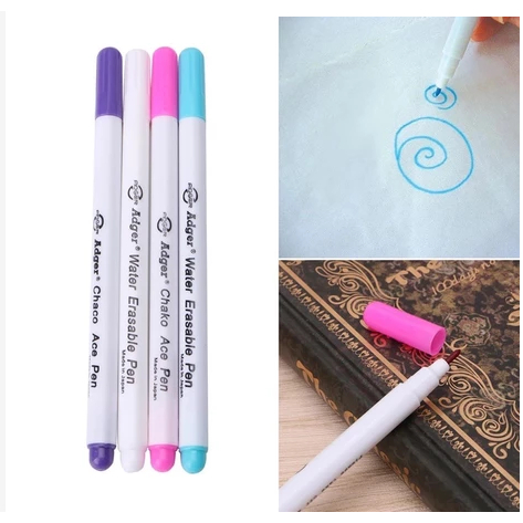 

ORI JEPANG Chaco Magic Water Erasable Pen Chaco pen ajaib pola kain