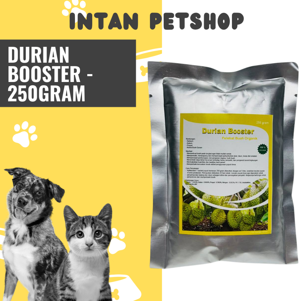 Durian Booster 250 gr - Booster Durian 250 gr - Durian Booster Original
