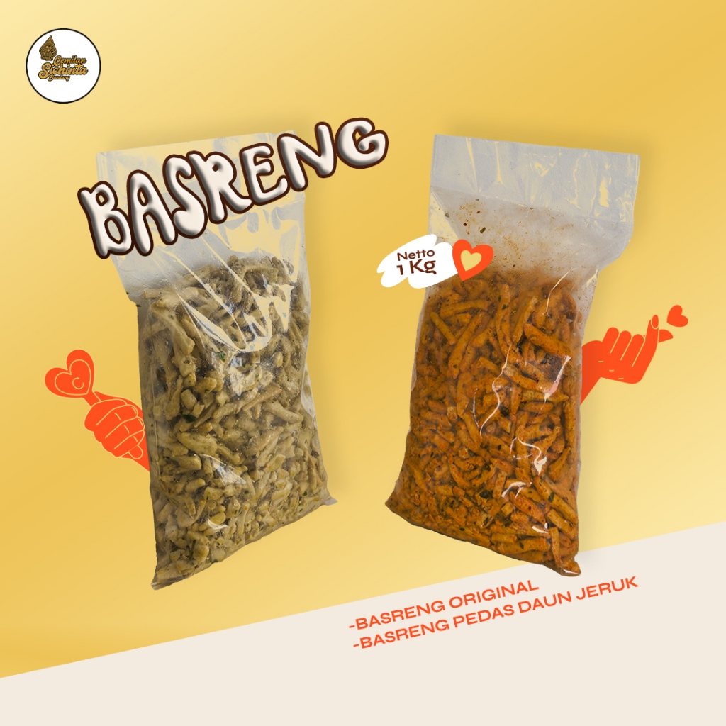 

BASRENG 1 KG PEDAS DAUN JERUK/ ORIGINAL DAUN JERUK SICHINTA BANDUNG