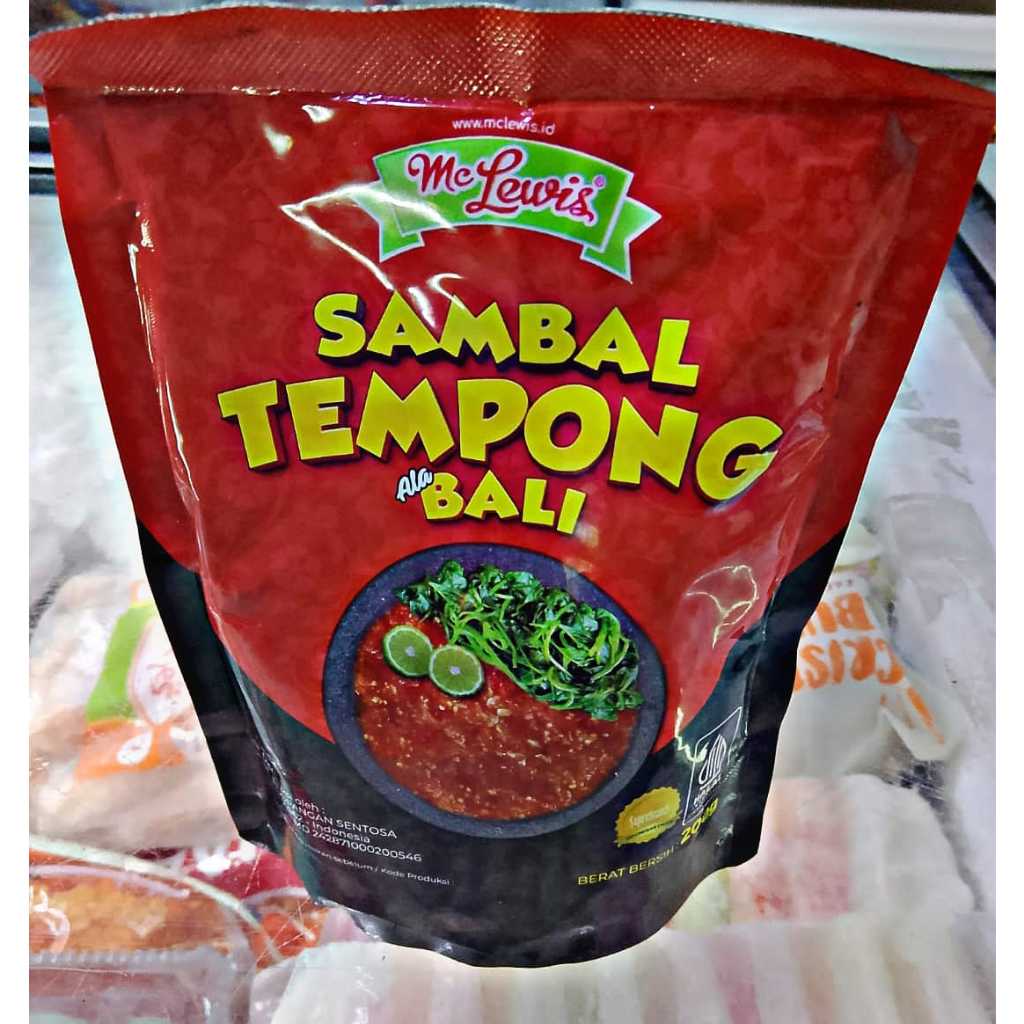 

MC Lewis Sambal Tempong 200 gram