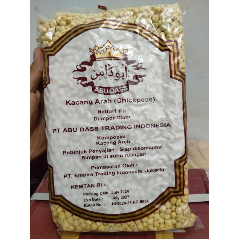 

Kacang arab 1kg