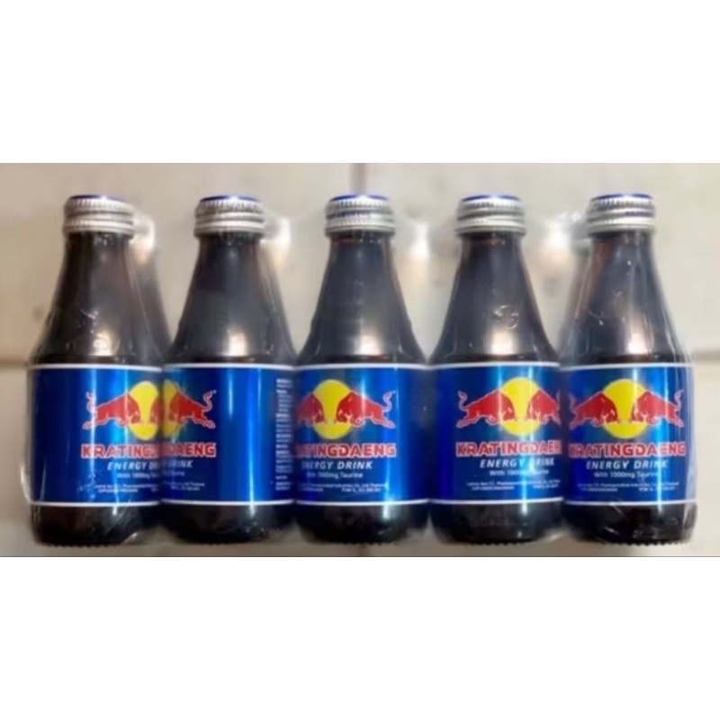 

Kratingdaeng Botol 1 Pak isi 10 Botol @150ml