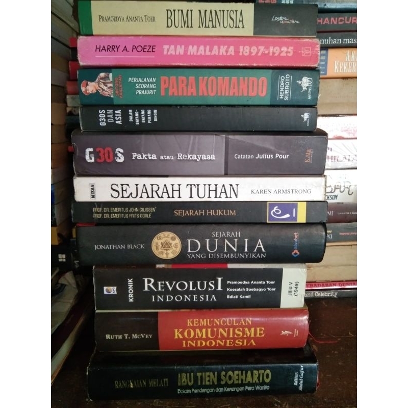 Bumi Manusia Pramoedya Ananta Toer kertas Hvs