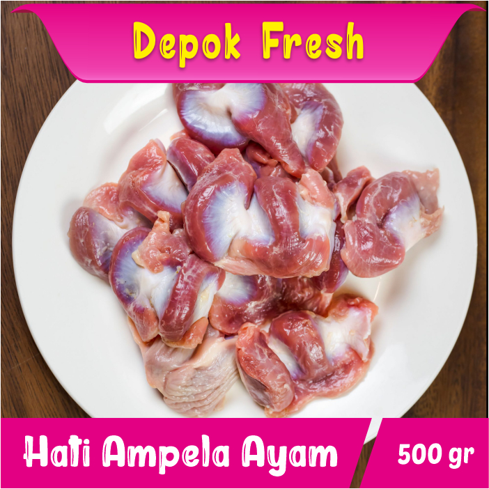 

HATI AMPLA AYAM SEPASANG BERSIH DAN SEGAR