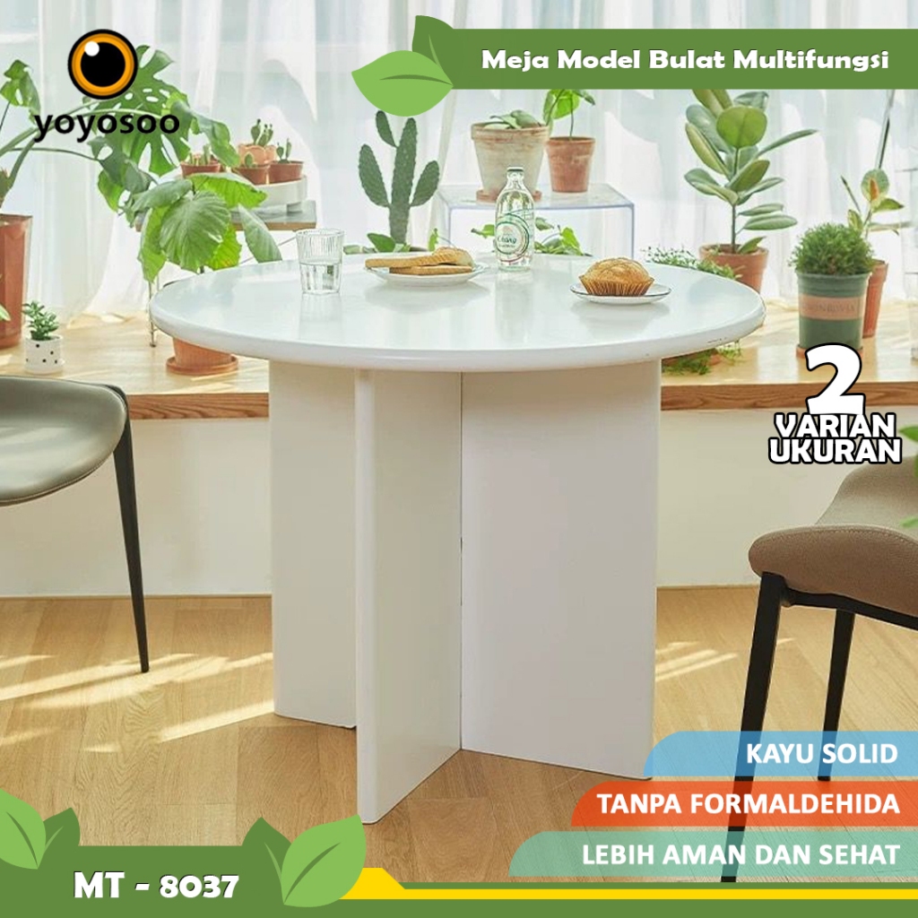 Meja Kopi Kecil Kayu Solid Sederhana Meja Apartemen Kecil Meja Bundar Kecil Ruang Tamu Modern Sederh