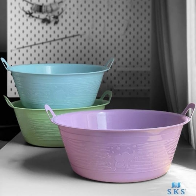 Baskom Kuping Gajah/Baskom Kuping Plastik/ Baskom tebal/ Baskom Serbaguna