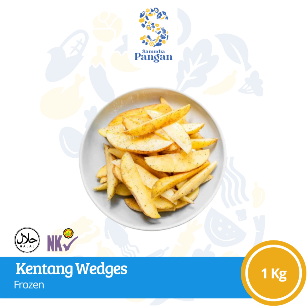 

Kentang French Fries Wedges Cut 1 Kg Frozen Tangerang Kota