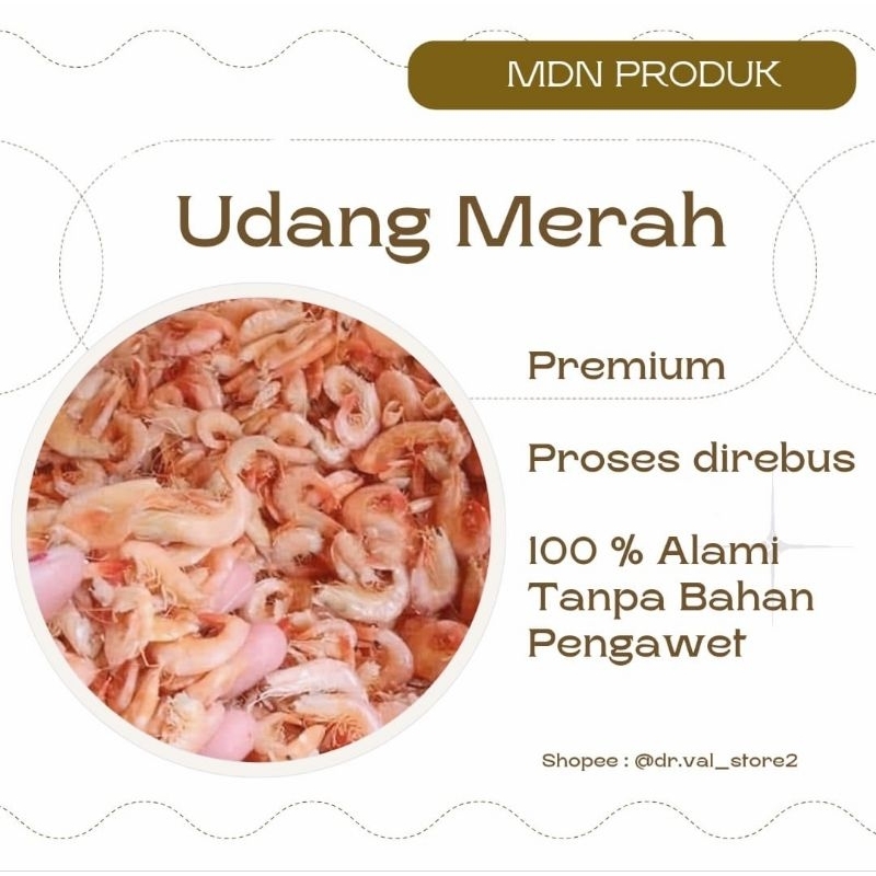 

PROMO Udang Merah Rebus Premium 250g