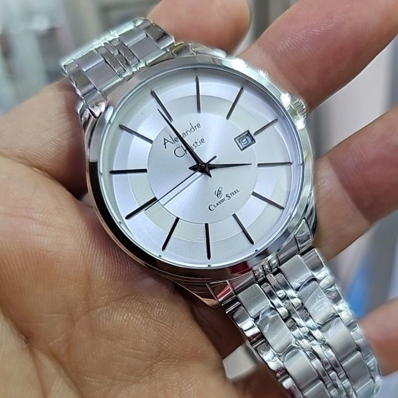 jam tangan pria ALEXANDRE CHRISTIE 8348 MDBSSSL
