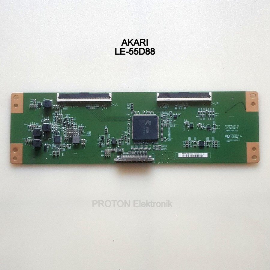 T-Con LED TV Akari LE-55D88 Tcon HV550QUB-B11 47-6021074