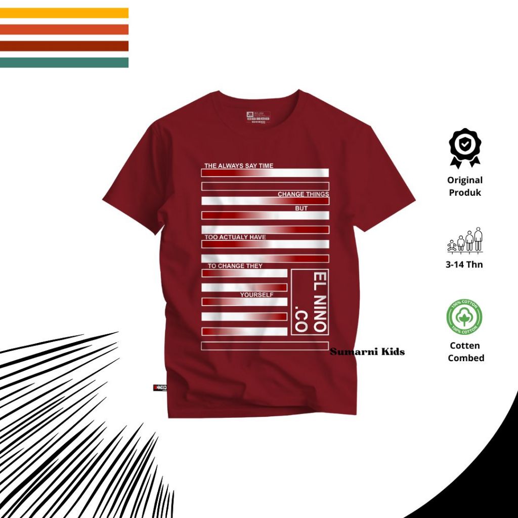 Kaos Anak Laki Laki Baju Garis Garis Anak Motif Terbaru