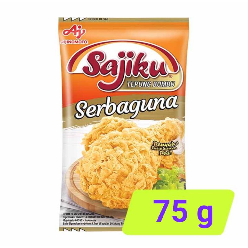 

SAJIKU Tepung Bumbu Serbaguna 75 g