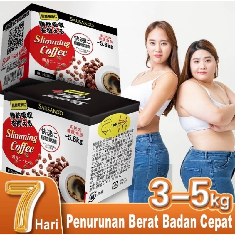 

SAUSANDO COFFEE [ISI 10 SACHET] Collagen Coffee Instant coffee Original 100% Robusta Collagen - Kopi Pelangsing / Kopi Diet / Kopi Penurun Berat Badan Ampuh Cepat Dan Aman / Penurun Berat Badan / Pelangsing Perut Buncit / pelangsing badan / kopi diet