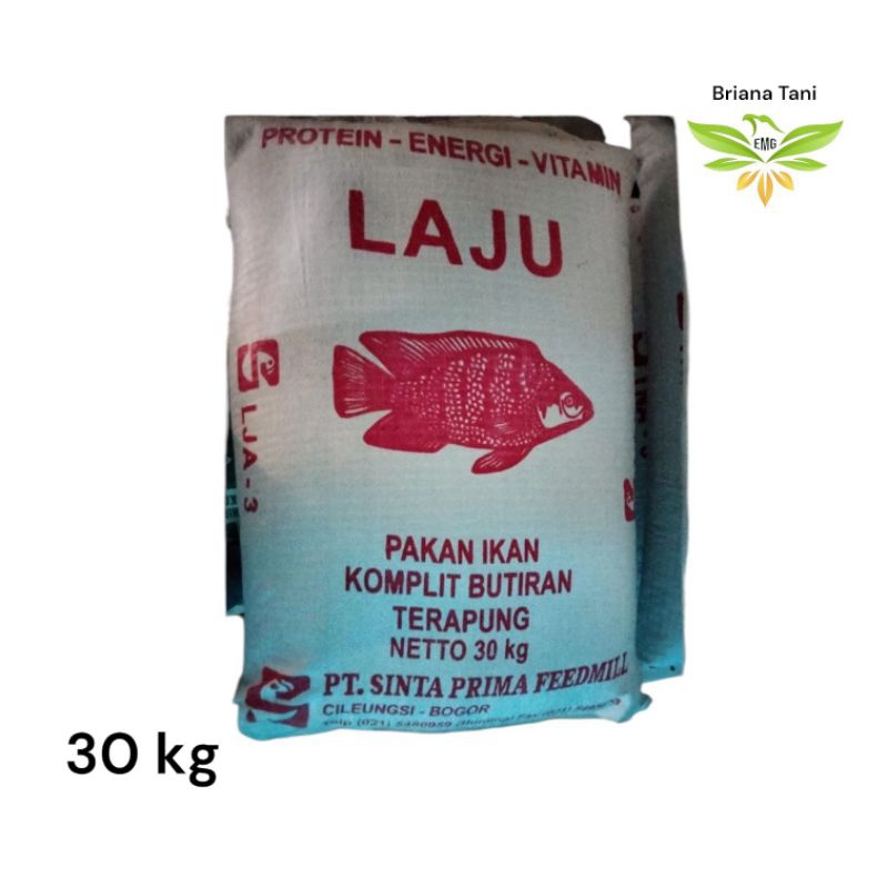 ￼LAJU -3 30kg pelet tenggelam pakan ikan udang umpan pancing pelet sinta