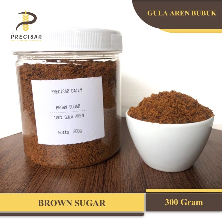 

Gula Aren Bubuk / Brown Sugar / Palm Sugar - 300 Gram - 100% Natural | Organic | NON-GMO