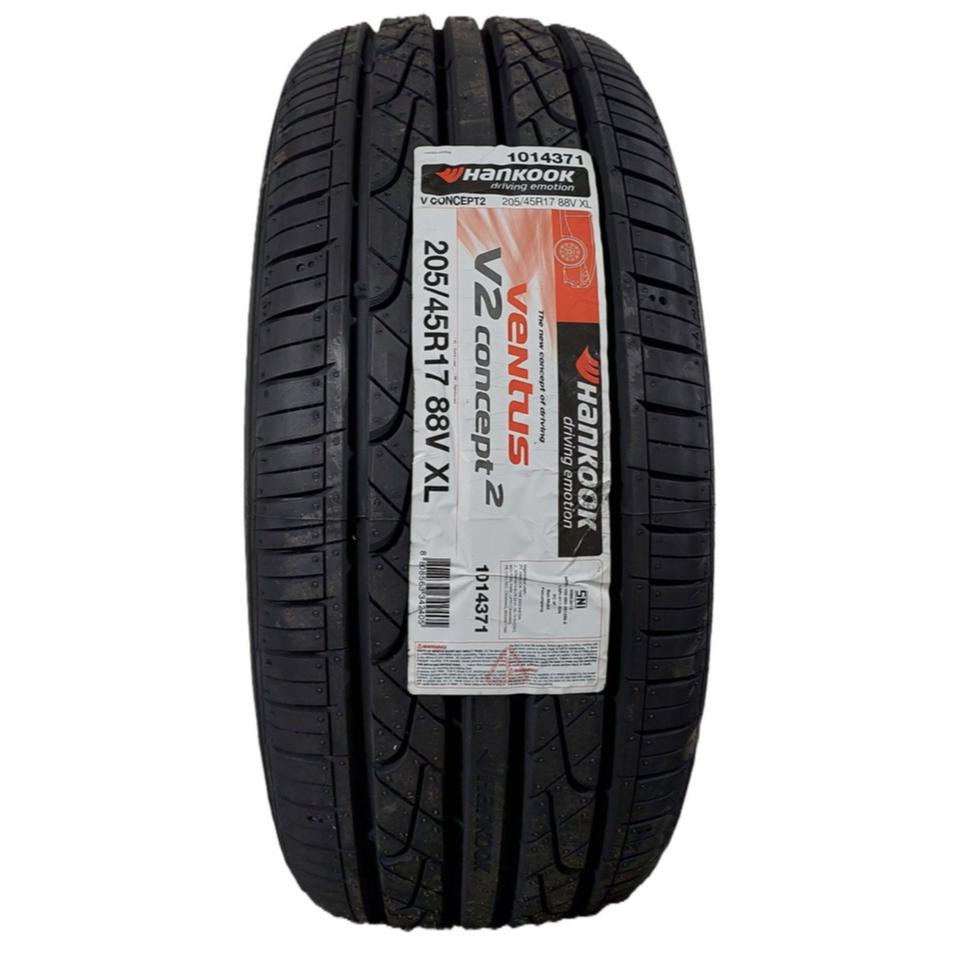 205/45R17 88V Ban Mobil Hankook Ventus Concept 2/ H457 tubeless, 205-45-17, 2054517, 205/45/17, 205 